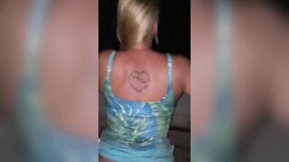Slutty Bombshell Housewife Gets Bent over at the Beach and Boned on her Birthday
