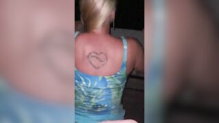 Slutty Bombshell Housewife Gets Bent over at the Beach and Boned on her Birthday