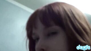 Dagfs - Freaky Red Head Zoey Nixon Loves To Rides A