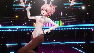 【MMD R-barely legal DANCE】MIKA CHAN SWEET SEXSUAL BEAUTY BUNNY PAYING DEBT 強烈な浸透の甘い喜び [MMD]