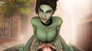 Orc chick Fucks you - Skyrim Porn