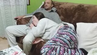 Fellatio and Banged while Watching Netflix