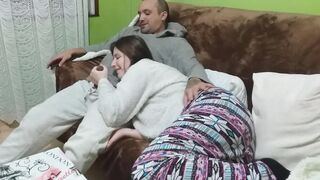 Fellatio and Banged while Watching Netflix
