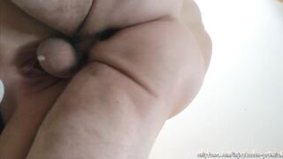 EROTIC FAKE-DICK PEGGING - double penetration Leaking SOAK CUNT Closeup BONED - DOUBLE ENDED DIDO SHARE Cum Cleanup