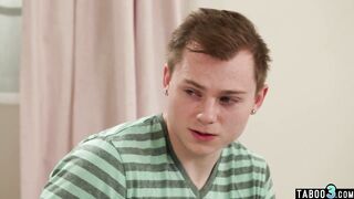 Angry milf stepmom Sloan Rider asks stepson and his mate