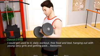 NURSING BACK TO SATISFACTION #3 - Visual novel Gameplay