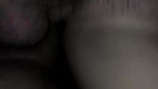 Creaming new bf Dick for first Cummed together