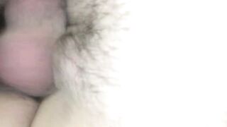 Creaming new bf Dick for first Cummed together