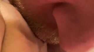 4K Intense Close up Cunnilingus Multiple Clitoris Licking Orgasms