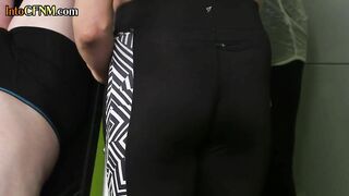 CFNM Fitness Babes Gently Dick Showing Off and Humiliating