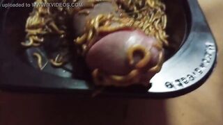 Mealworms On Penis