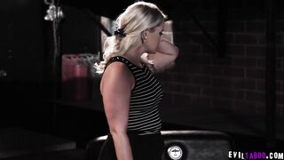 Filthy son Codey Steele discovered his dads BONDAGE concealed and