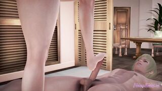 Ben 10 Animated 3D - Gwen behaves like a dominant