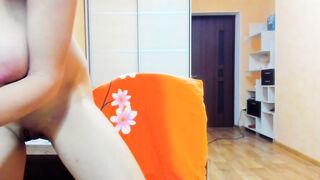 Myla_Angel Shows her Snatch and Ass, Masturbates Cutie and Soak with Fingering and Big Sex Toy!