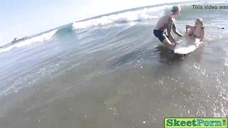 Hannah Hays Into Pounded After Bay See Session