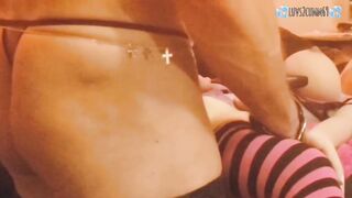 Luvs2cumm69 40 minute sexual pounded and cummed with long tit