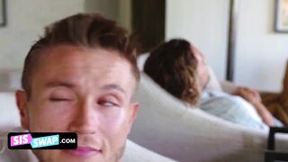 2 Turned On Stepbrothers Put On Masks To Trick Their Adorable