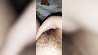 AMAZINGLY HOT SOAK KINKY LINGERIE DUE TO SQUIRT WHILE I WAS MASTURBATING MY TIGHT BUSHY VAGINA