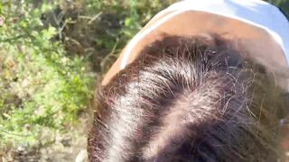 milf oral sex women Alina Tumanova blows on the highway with