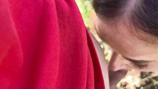 milf oral sex women Alina Tumanova blows on the highway with