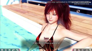 Double Homework | Underwater cummed for a Beauty fit eighteen