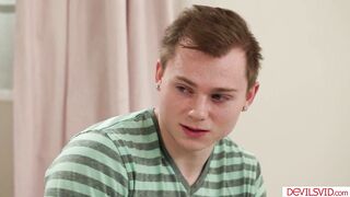Stepson licks and anals big boobed stepmom