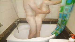 Caught my Stepsister inside the Restroom