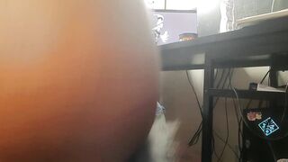 Adorable African Dresses up and Play with Clitoris (w/ Oil!)
