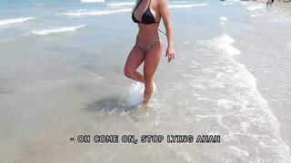 JUST MEETING HER AT THE BEACH...I DIDN'T EXPECT THAT!