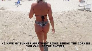 JUST MEETING HER AT THE BEACH...I DIDN'T EXPECT THAT!