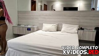 Making Of and Backstage recording with brazilian young babe ex-wife