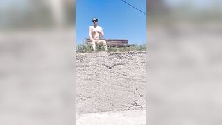 Amateur mom at the Beach.