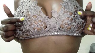 LUSTY CUNT WITH MOUTH ENJOYING TOUCHING HER MELONS