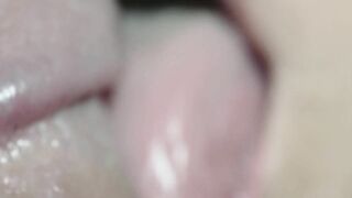Close up Sexsual Tongue Fellatio