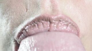 Close up Sexsual Tongue Fellatio