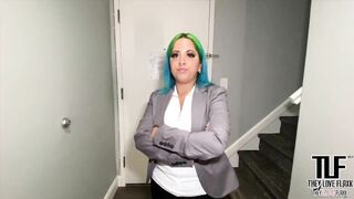 HOTEL MANAGER SPANISH BARBIE FUCKS big black cock