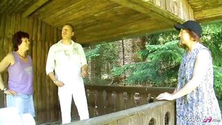 GERMAN OLDER SWINGER LOVERS FFM 3 WAY AT BEACH