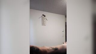 Bound Blindfolded Cutie has Extreme Noisy Groaning Orgasms