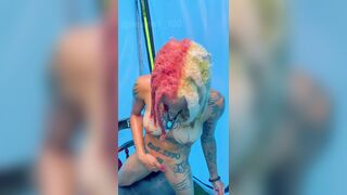 Stud/Stem Tent Play|Smoking & Masturbating