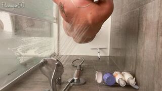 Shower Webcam Washing myself