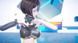 【MMD R-teen DANCE】BALTIMORE HOT SEX SWEET SATISFACTION JIZZED BUTT 大きなお尻 [MMD]