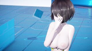 【MMD R-teen DANCE】BALTIMORE HOT SEX SWEET SATISFACTION JIZZED BUTT 大きなお尻 [MMD]