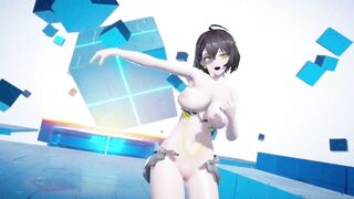 【MMD R-teen DANCE】BALTIMORE HOT SEX SWEET SATISFACTION JIZZED BUTT 大きなお尻 [MMD]