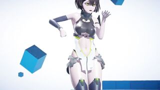 【MMD R-teen DANCE】BALTIMORE HOT SEX SWEET SATISFACTION JIZZED BUTT 大きなお尻 [MMD]