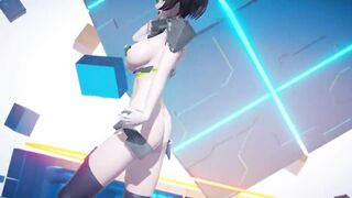 【MMD R-teen DANCE】BALTIMORE HOT SEX SWEET SATISFACTION JIZZED BUTT 大きなお尻 [MMD]