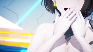 【MMD R-teen DANCE】BALTIMORE HOT SEX SWEET SATISFACTION JIZZED BUTT 大きなお尻 [MMD]