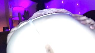 Cucks Fiance Gets a Sloppy Cumshot from her Bull!