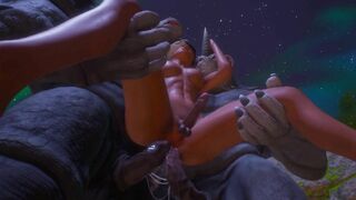 фурри двойное проникновение анальный футанари