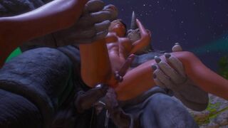 фурри двойное проникновение анальный футанари