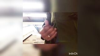 exhibit and flashdick into the cdmx metro